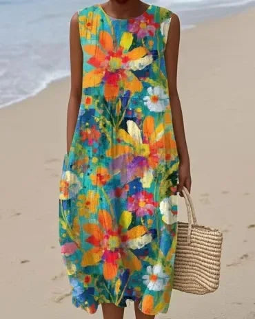 Frederika - Hverdags Midi Kjole