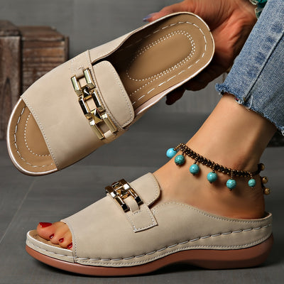 Venilde™- Orthopædisk Sommertøffel med Støttehæle