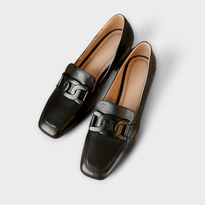 Monika™ | Elegante mokkasiner med hæl