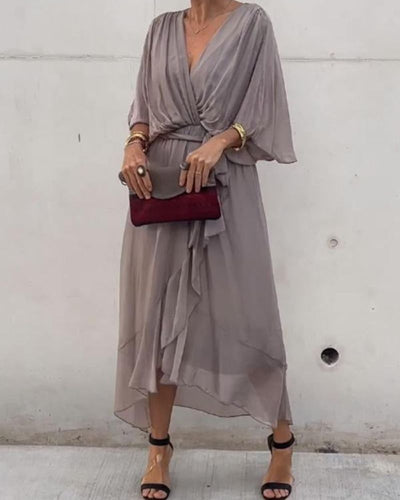 CRISTI – Kjole med Flydende Silhuet