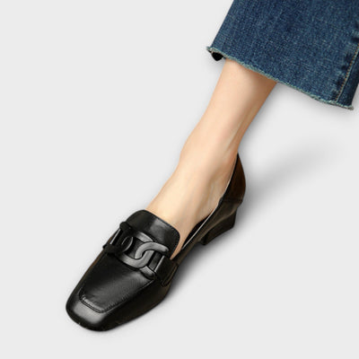 Monika™ | Elegante mokkasiner med hæl