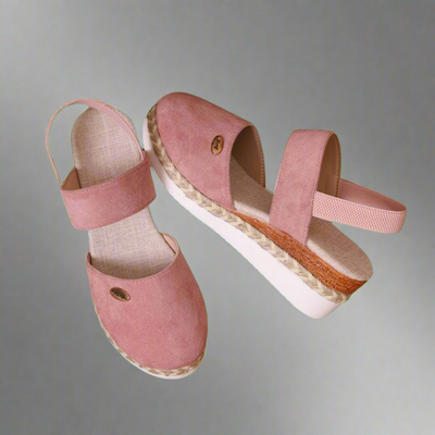 Gitta | Plus-Size Wedge Sandaler – Komfortable og Alsidige