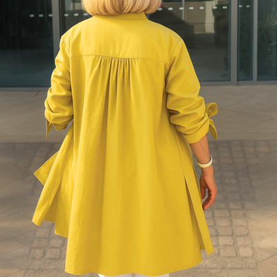 Louise™ | Elegant skjorte bluse med sløjfeærmer