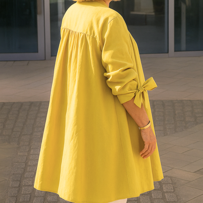 Louise™ | Elegant skjorte bluse med sløjfeærmer