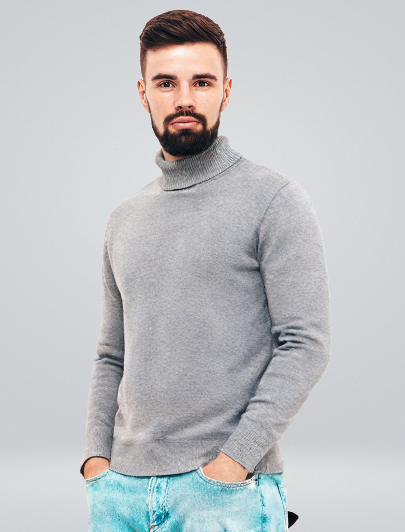 Nicolai | Strikket Turtleneck Sweater