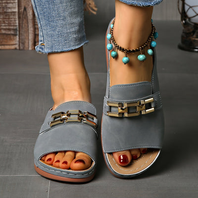 Venilde™- Orthopædisk Sommertøffel med Støttehæle