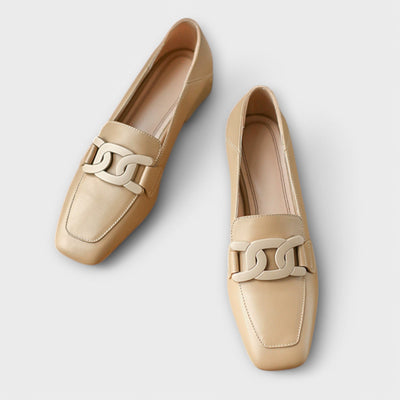 Monika™ | Elegante mokkasiner med hæl