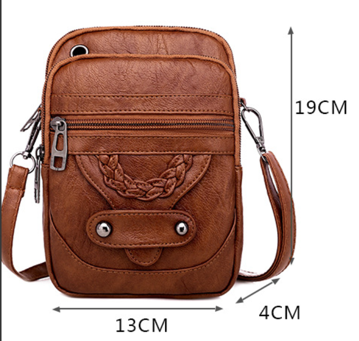 Carice - Vintage Lædertaske