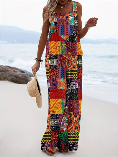 Novi™ |  Jumpsuit med farveblokke