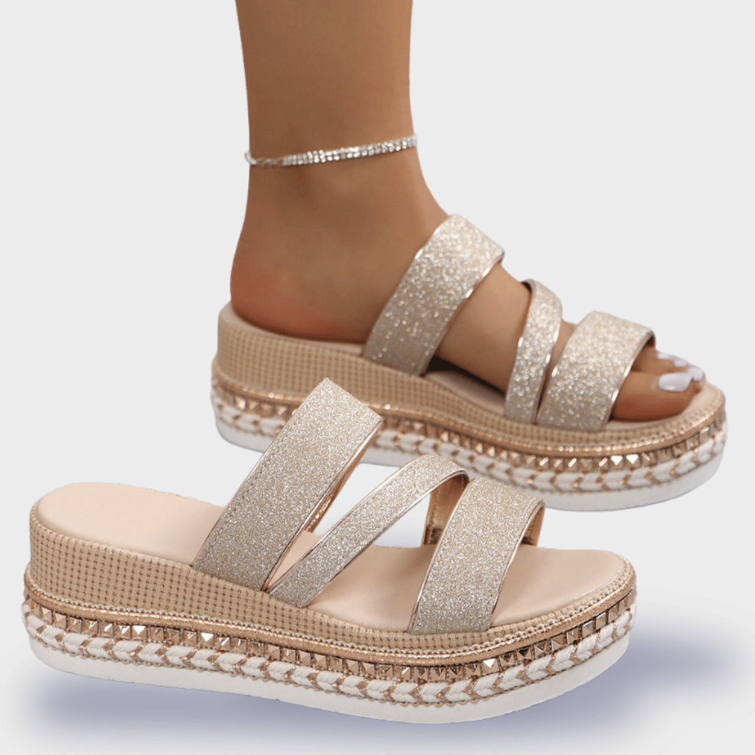 Piera™ | Premium wedgesandaler