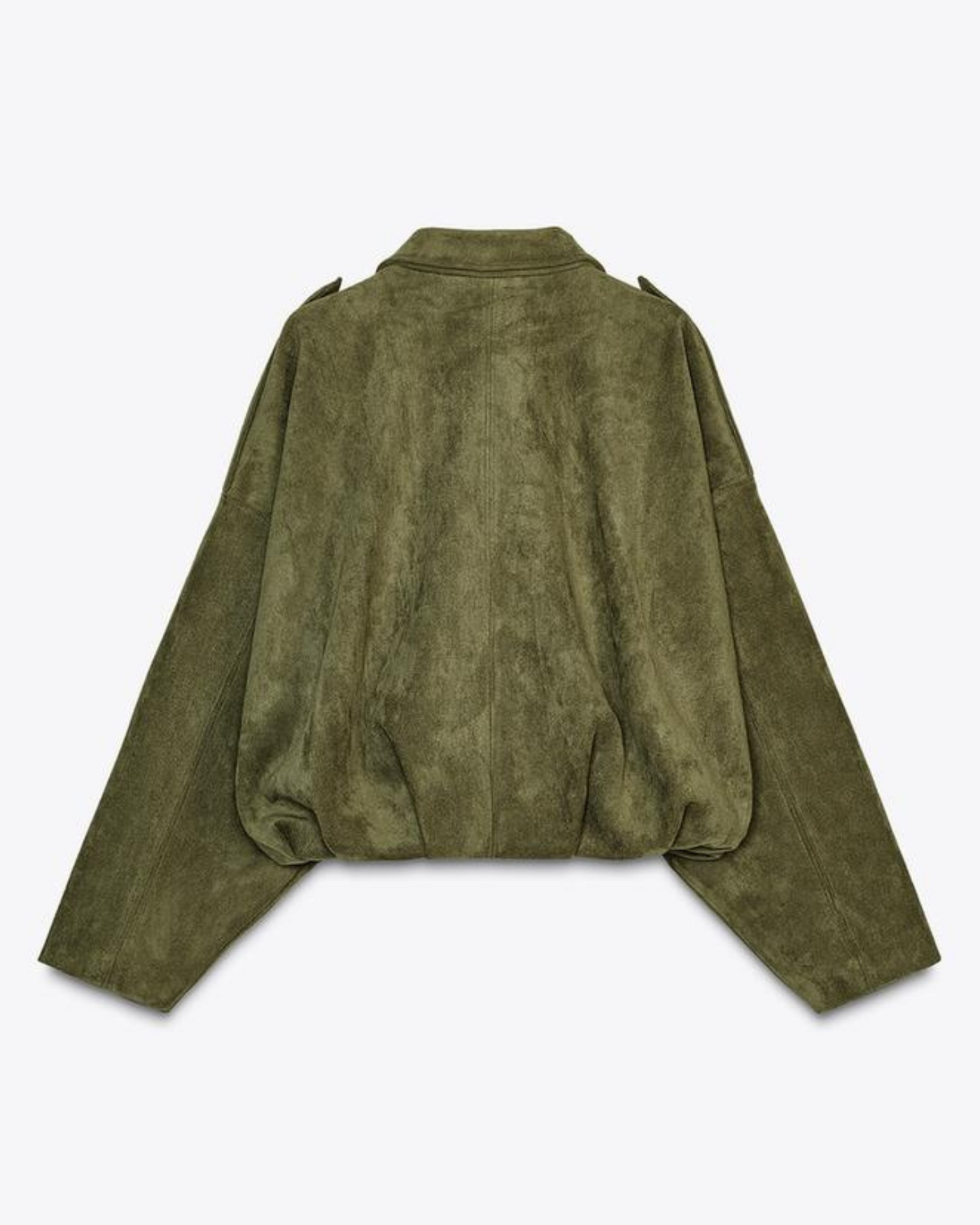 Mette™ | Suede Bomberjakke