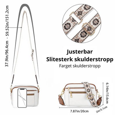 Camille™ – Elegant Skind Skuldertaske