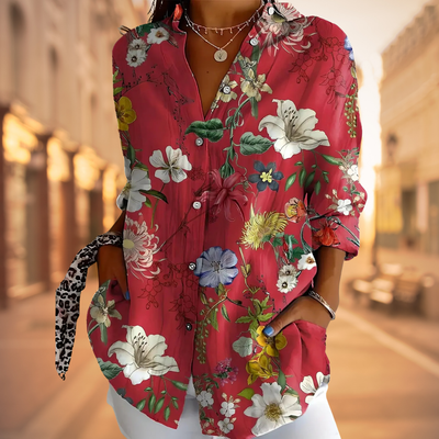 Lysandra™ – blomstermønstret bluse