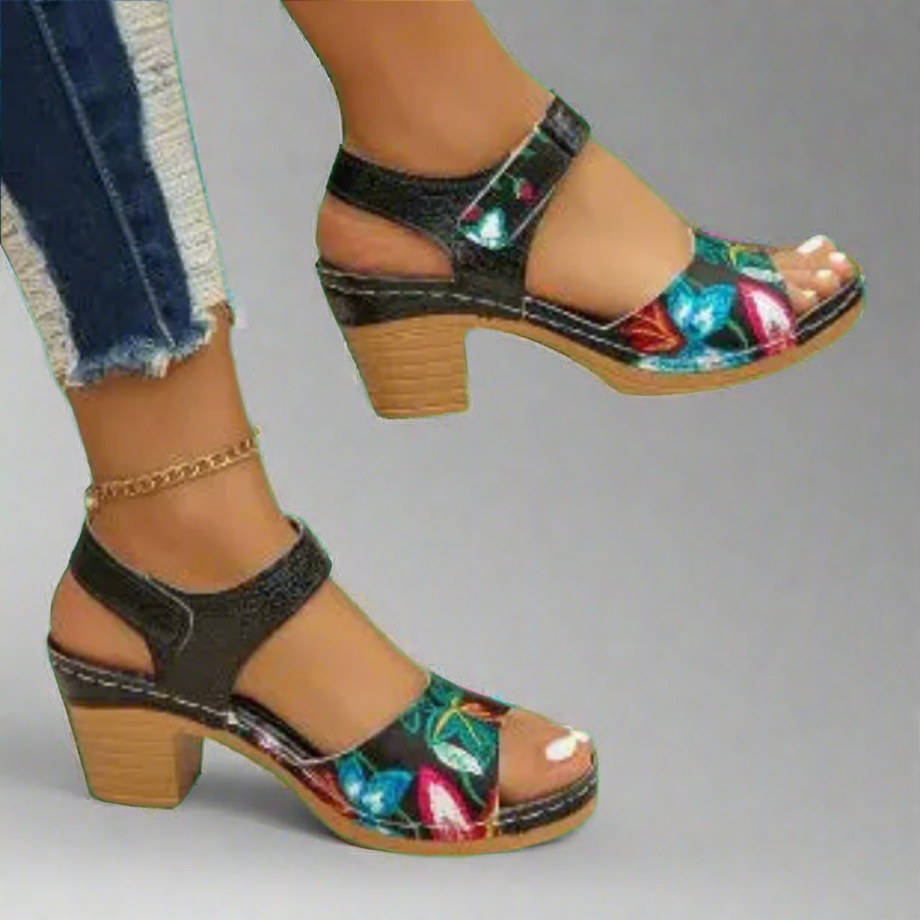 Marisa | Stilfulde Peep-Toe Sandaler