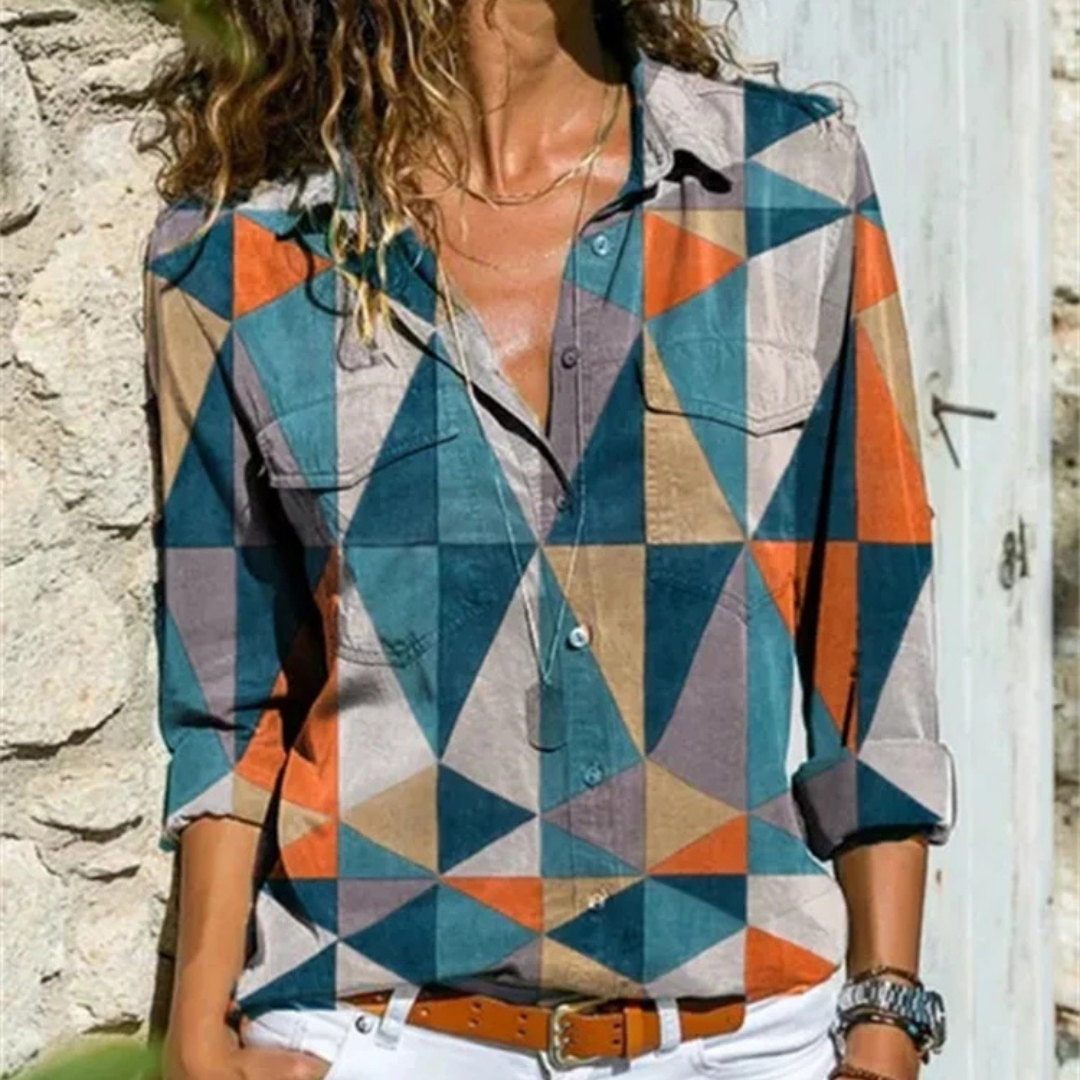 Naelia™ – elegant løs-fit bluse