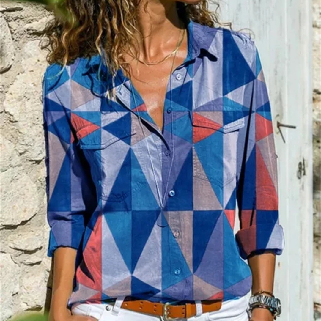 Naelia™ – elegant løs-fit bluse