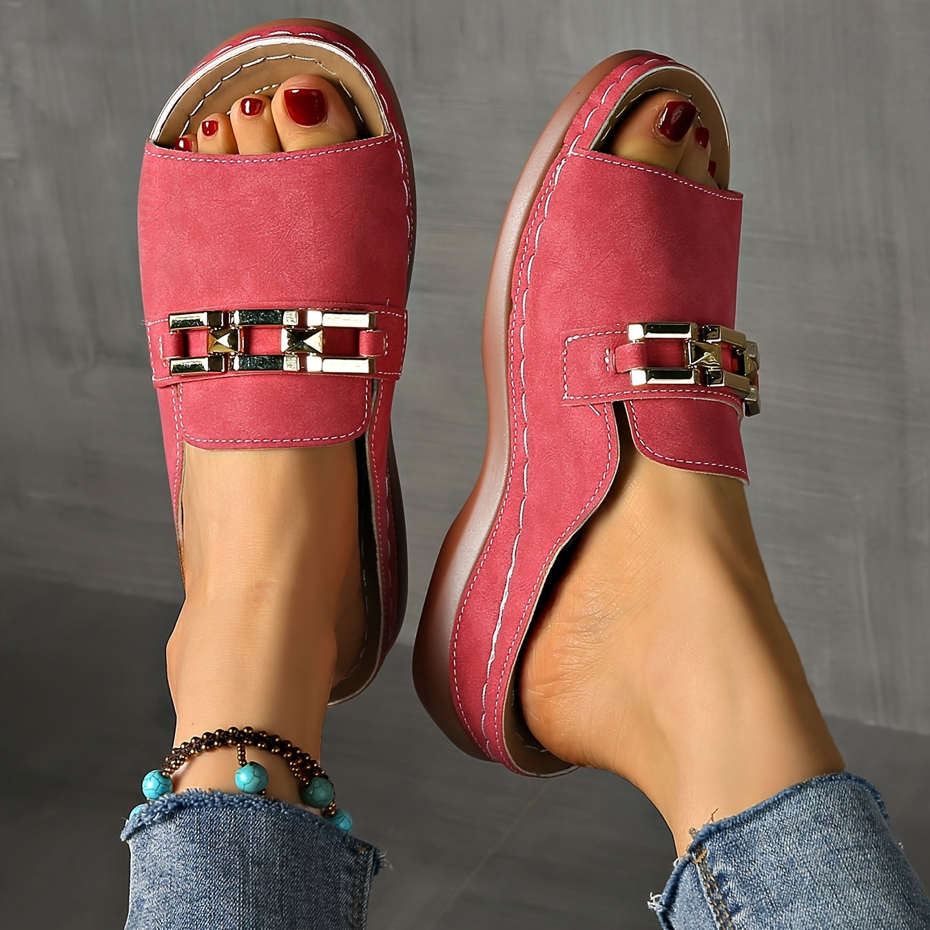 Venilde™- Orthopædisk Sommertøffel med Støttehæle