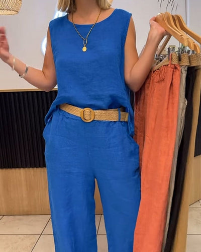 Ellis™ | Todelt sæt i naturlige nuancer