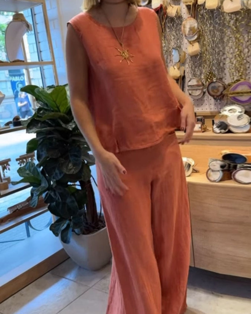 Ellis™ | Todelt sæt i naturlige nuancer