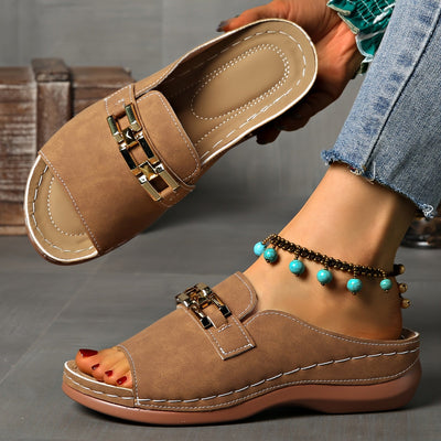 Venilde™- Orthopædisk Sommertøffel med Støttehæle