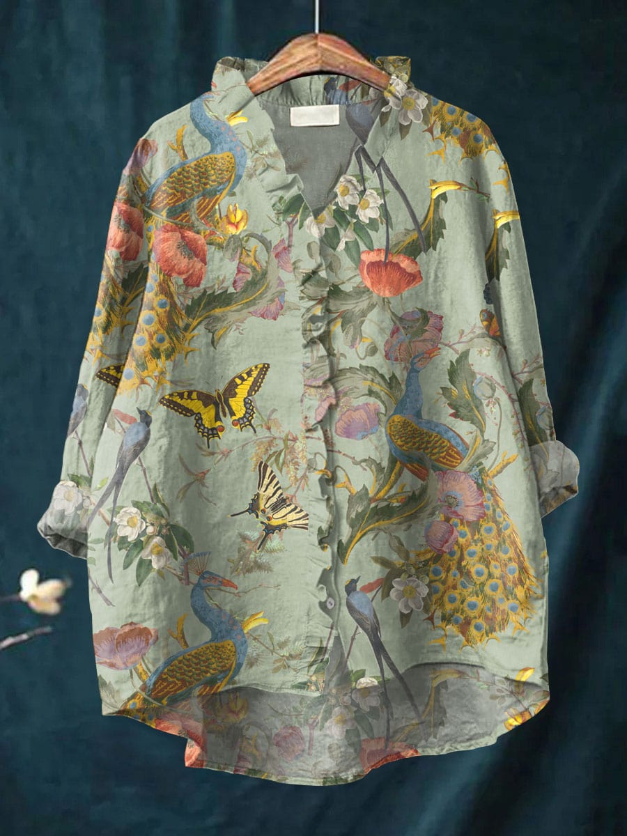 Scarlett™ - Linnedbluse