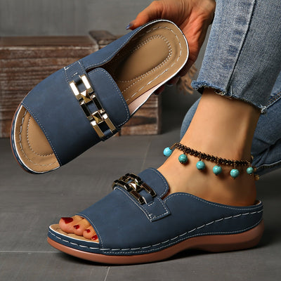 Venilde™- Orthopædisk Sommertøffel med Støttehæle