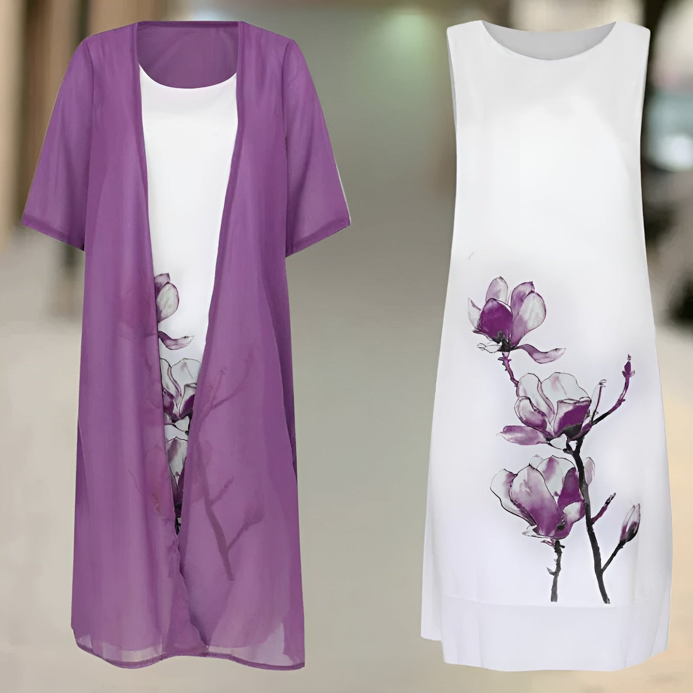 Eivor™ - Kjole med gratis cardigan