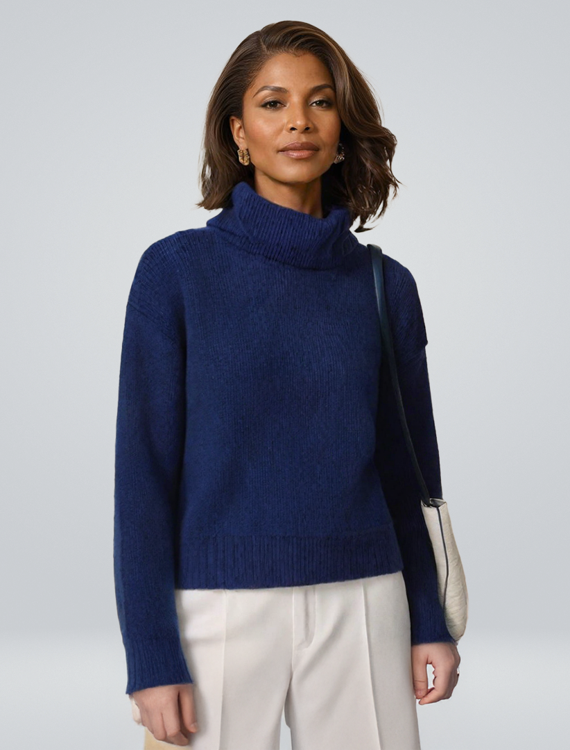 Johanne | Merino rullekrave sweater