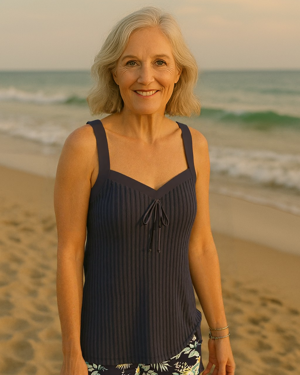 Teresa - Stribet Strand Sæt