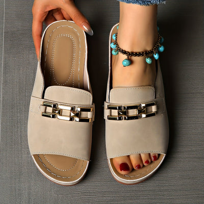 Venilde™- Orthopædisk Sommertøffel med Støttehæle