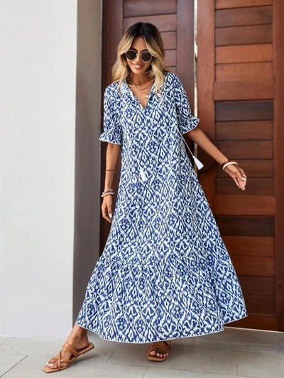 Juliette™ | Blomstret Chiffon Kjole