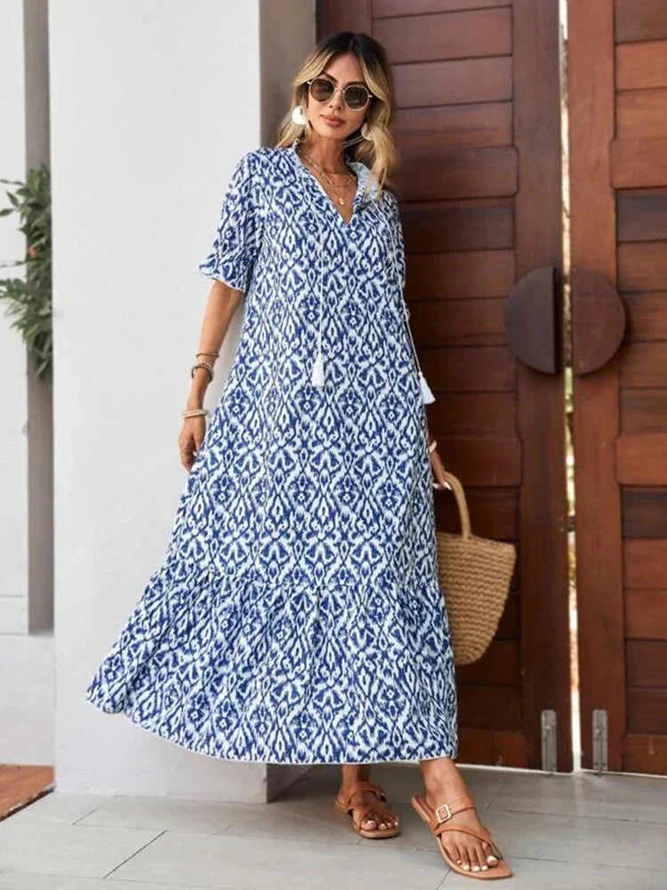 Juliette™ | Blomstret Chiffon Kjole