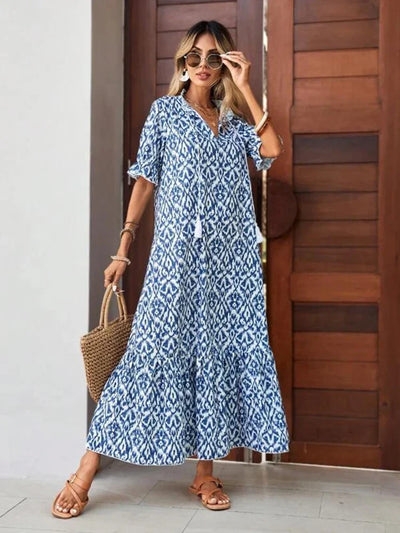 Juliette™ | Blomstret Chiffon Kjole