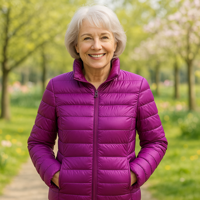 Ulla Padded Mid-Layer | Lilac