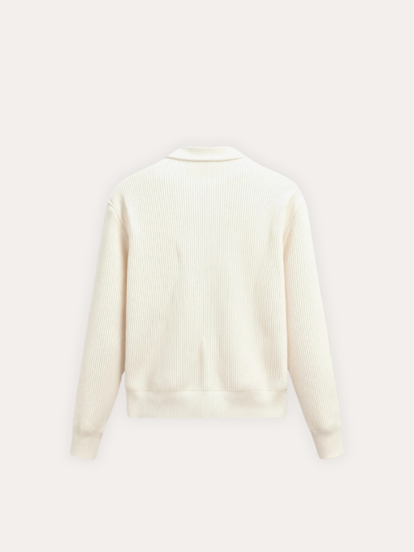 Strikket Vest Med Lynlås