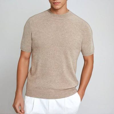 Cashwool T-shirt Beige