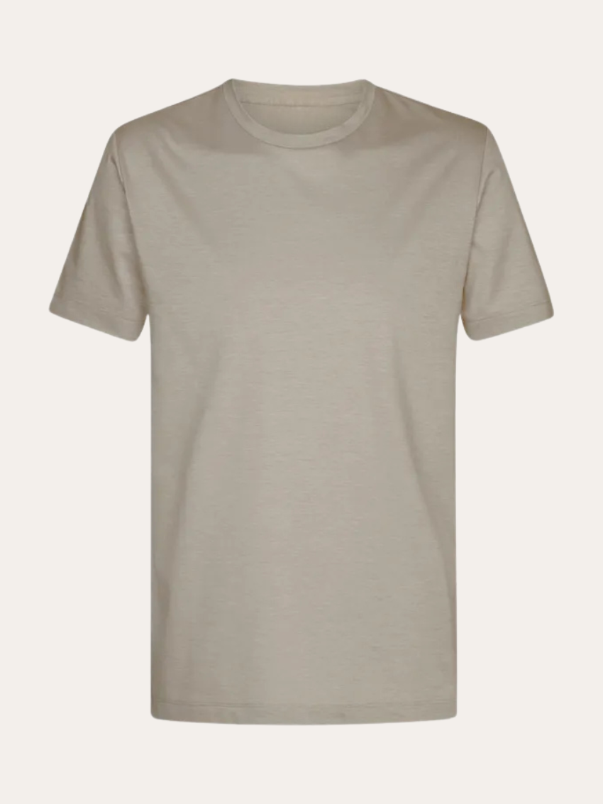 Signatur Supima T-shirt – Taupe