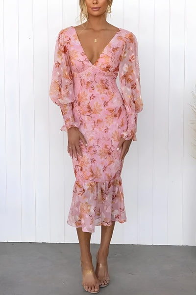 Ynne™ - Elegant blomsterkjole