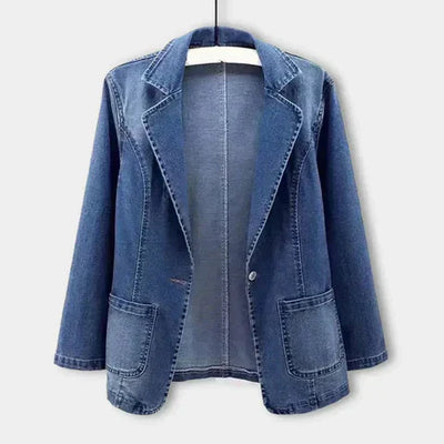 Camilla | Stilren denimblazer