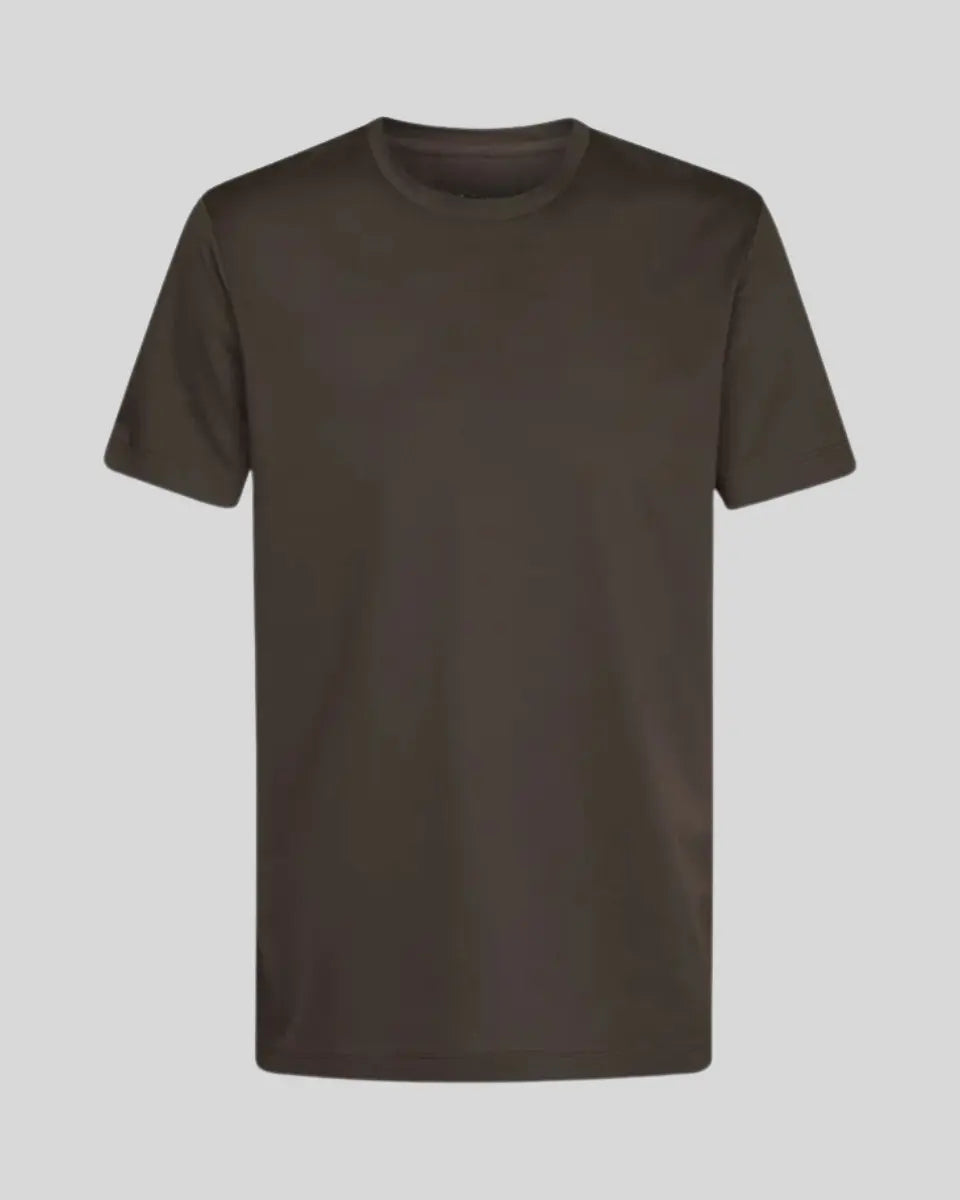 Signature Supima T-shirt – Mørkebrun