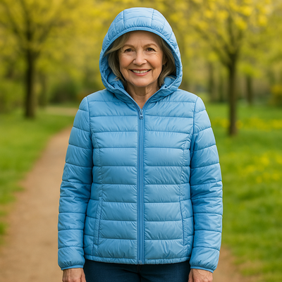 Metta Polstret Mellemlag – Babyblå