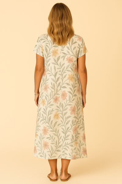 Vintage Blomsterkjole