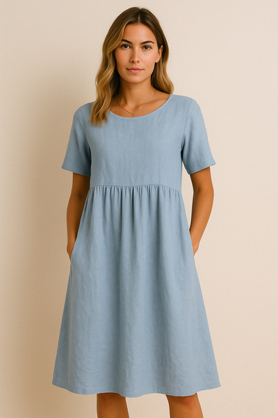 Anja™ - Mavedækkende kjole