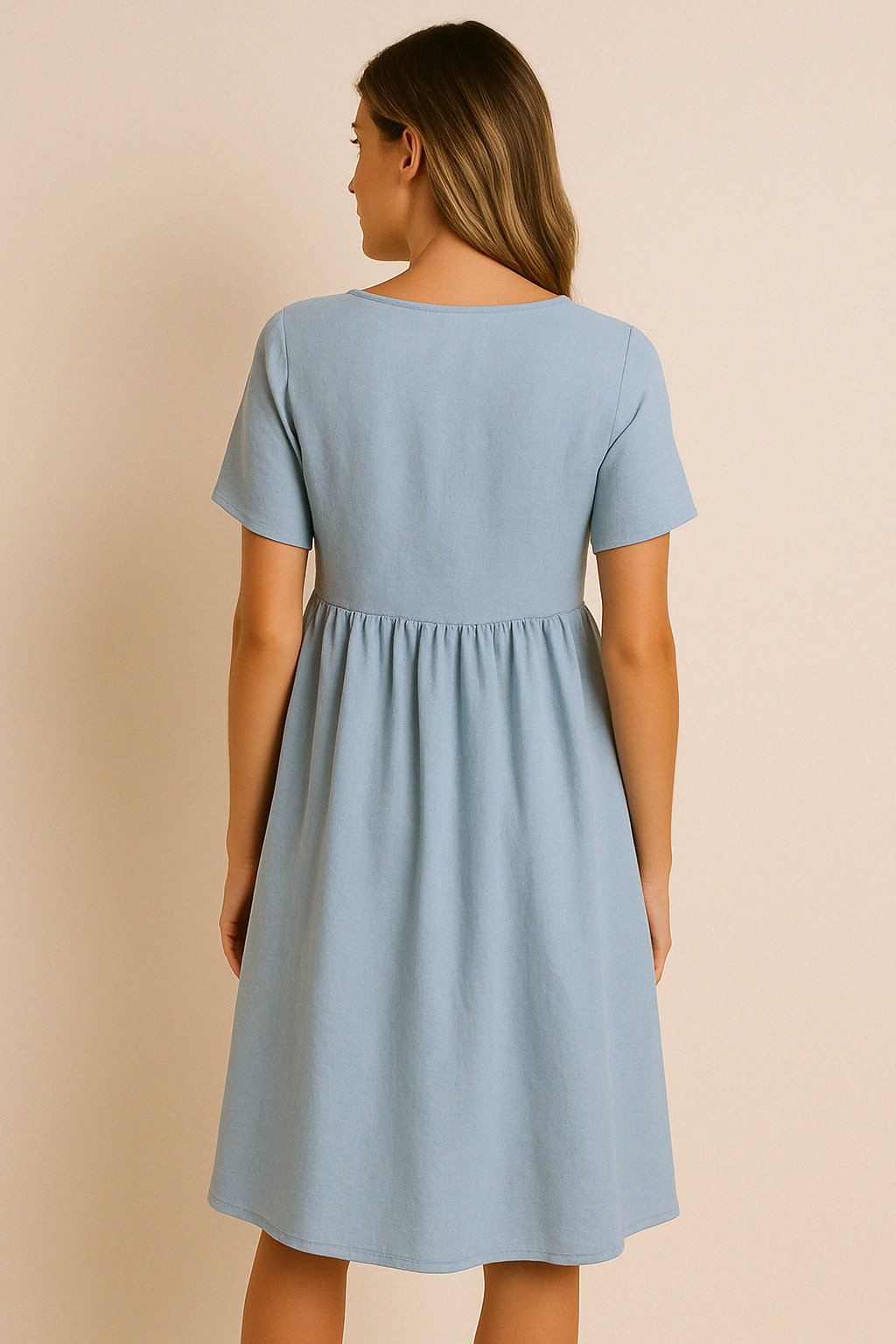 Anja™ - Mavedækkende kjole