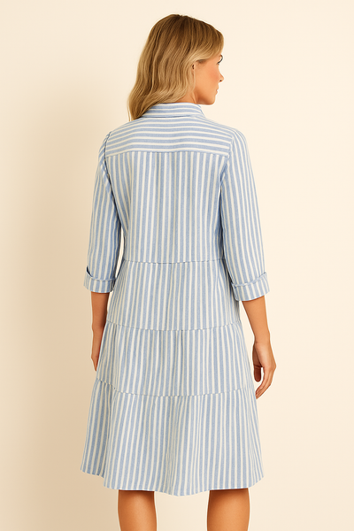 Anna™ | Stribet Kjole