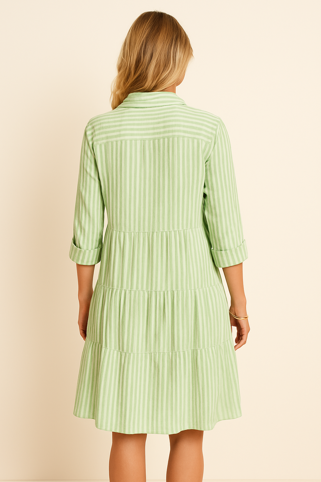 Anna™ | Stribet Kjole