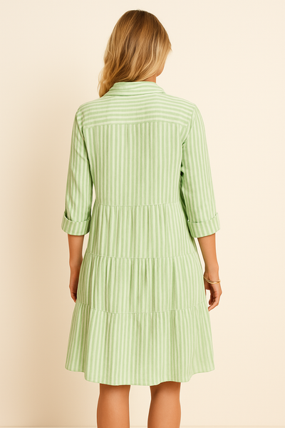 Anna™ | Stribet Kjole