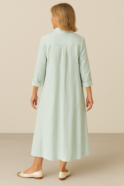 Anna™ | Stribet Kjole