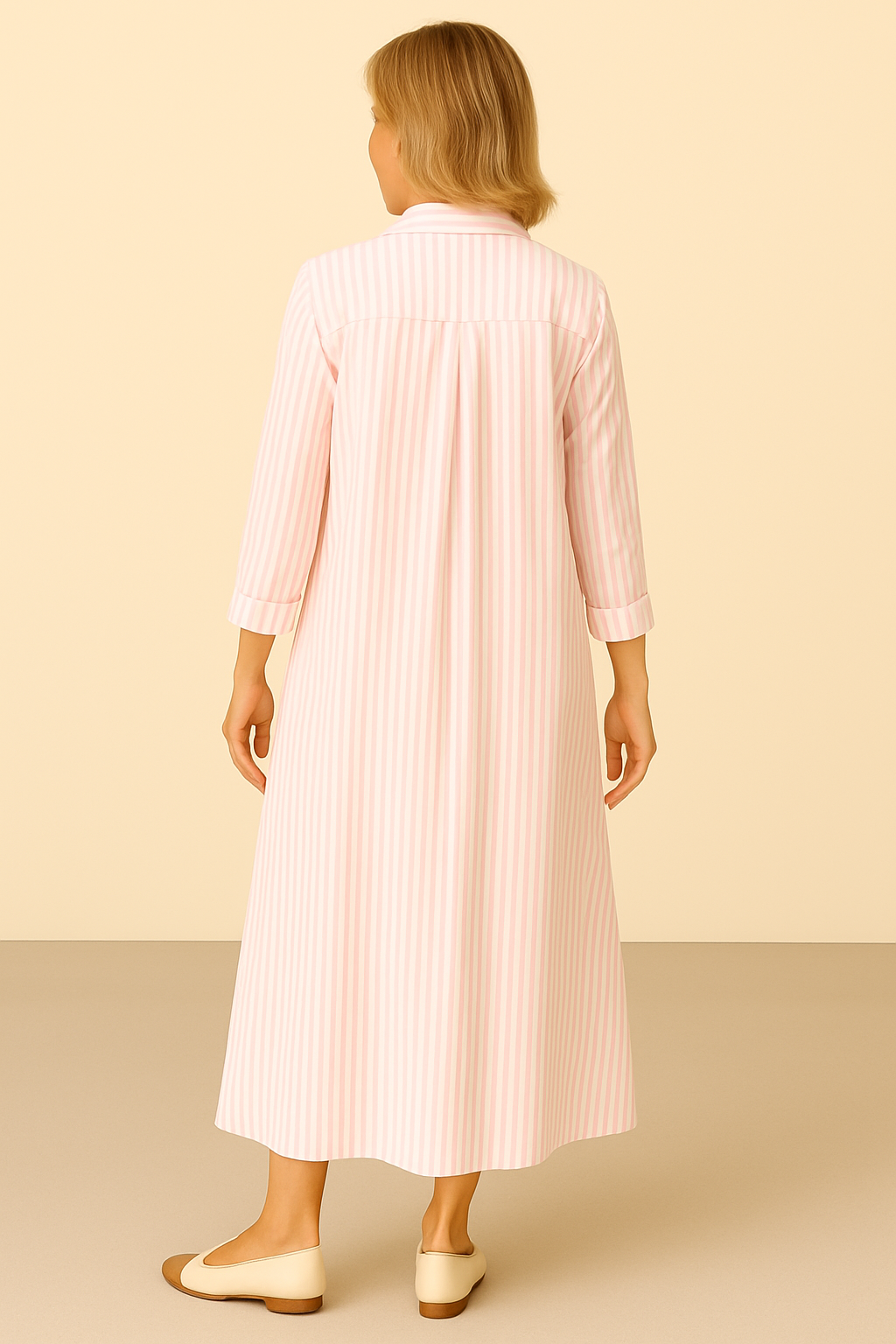 Anna™ | Stribet Kjole