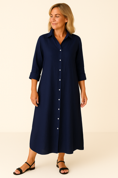 Annabel™ | Stribet Kjole
